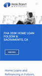 Mobile Screenshot of ironpointmortgage.com